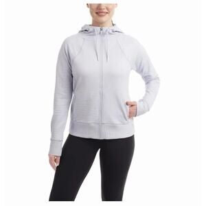 Kirkland Signature Women’s Ottoman Full-Zip Jacket Light Blue XL NWT